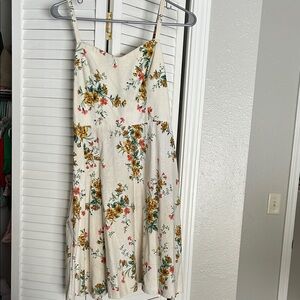 Old Navy Floral Print Midi Dress
